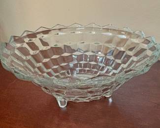 Fostoria American Clear Footed Serving Bowl