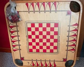 Vintage 1970s Carrom Board, Original