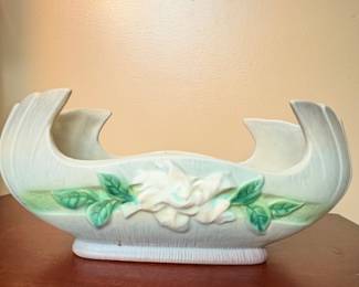 Roseville Pottery Gardenia Console Bowl