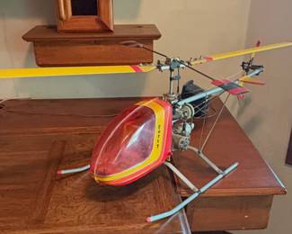 vintage Kalt Baron RC helicopter