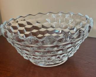 Fostoria American Clear serving Bowl