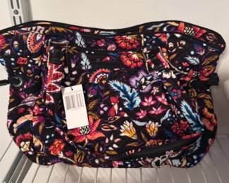 Vera Bradley "Grand Traveler" Bag in "Blue Bayou" Pattern 