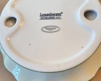 Longaberger "Sunflowers" Cake Stand 