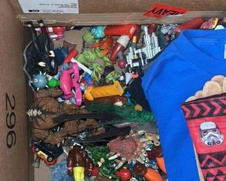 Collection of Vintage Action Figures and Plush Toys 