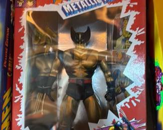X-Men Wolverine Deluxe Edition Metallic Mutants Action Figure 