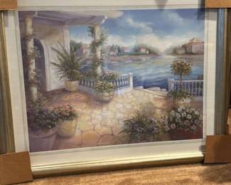 Venetian Canal Landscape Painting 