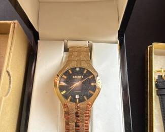 Elgin Gold-Tone Men's Watch