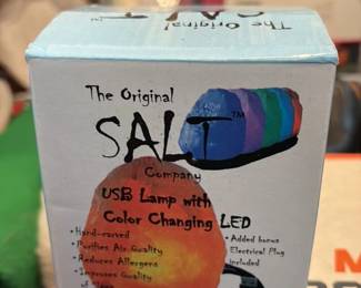 The Original Salt Company USB Color Changing LED Lamp 