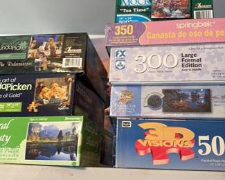 Collection of Jigsaw Puzzles 