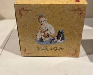 Boyds Bears & Friends "Molly w/ Gabe" Figurine 
