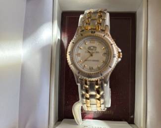 Lugar Two Tone Stainless Steel Watch 