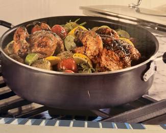 Non-stick Jumbo Cooker 5.5 QT pan 