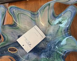 Murano Art Glass "Corallo" Bowl 