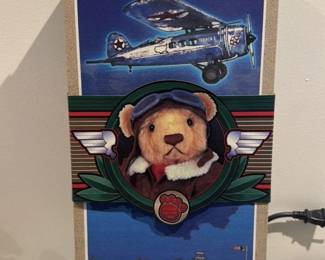 Texaco "Ace" Flying Pioneer Teddy Bear Second Edition 1998 