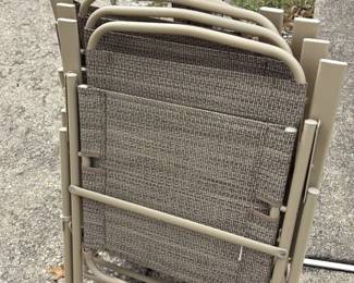 Stackable Outdoor Lounge Chairs 