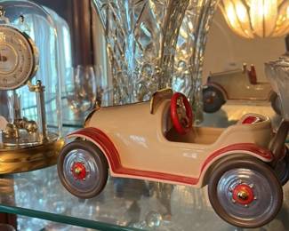 Vintage Ceramic Toy Car figurine