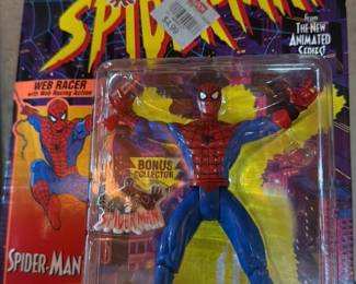 Spider-Man "The New Animated Series" Web Racer Action Figure 