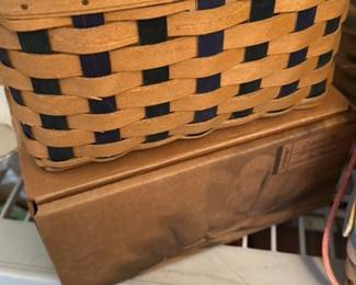 Longaberger "Collector's Club" Woven Basket 