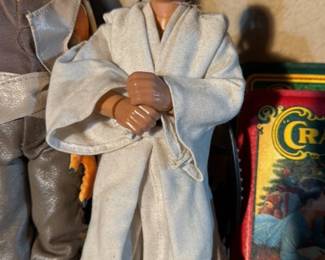 Star Wars The Phantom Menace Action Figures -Anakin Skywalker and Jar Jar 