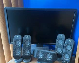 Logitech Z-540 Speakers and Saitek Eclipse Keyboard 