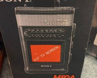 Sony Watchman FD-510 TV/FM/AM Receiver 