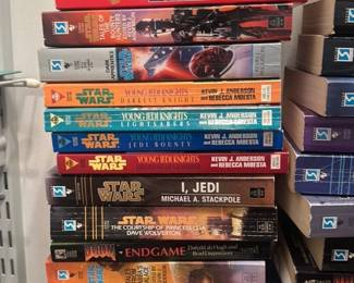 Collection of Star Wars, Warcraft and Garfield Books 