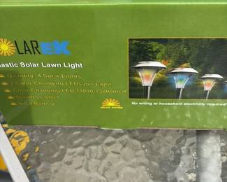 SolarEK Plastic Solar Lawn light 