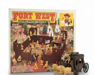 Fort West 77 Piece Playset 