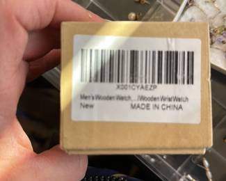 Men's Wooden Wristwatch 