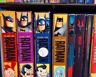 Batman: The Animated Series VHS and DVD Sets 