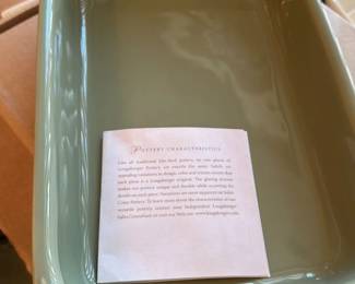 Sage Green Rectangular Baking dish 