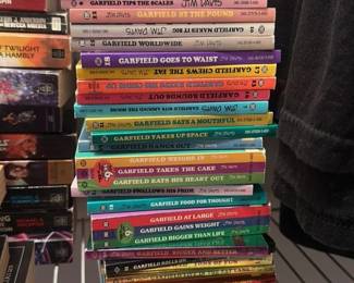 Collection of Star Wars, Warcraft and Garfield Books 