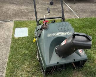 Craftsman 5.0 HP 21-inch Electric Start Snow Blower 