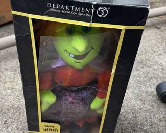 Department 56 Movers & Shakers Wacky Witch 