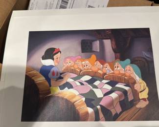 Walt Disney's Snow White and the Seven Dwarfs Lithograph Portfolio 