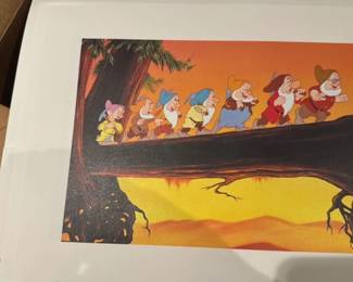 Walt Disney's Snow White and the Seven Dwarfs Lithograph Portfolio 