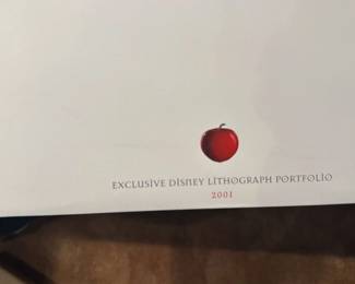 Walt Disney's Snow White and the Seven Dwarfs Lithograph Portfolio 