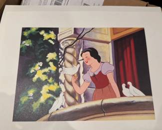 Walt Disney's Snow White and the Seven Dwarfs Lithograph Portfolio 