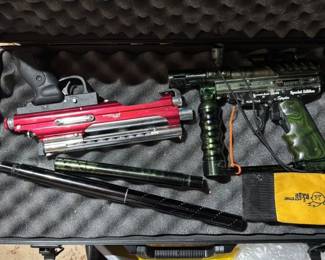 Paintball Marker and Accessories Lot 
