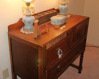Oak Vanity