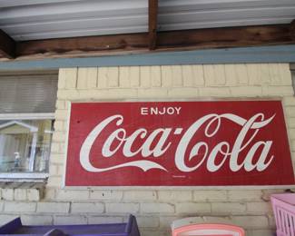Large Coca-Cola Sign