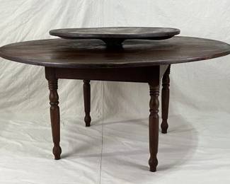 Country Table, Lazy Susan Table