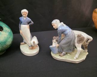 Royal Copenhagen Figurines. 