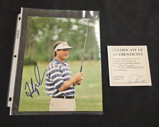 Fred Couples autographed 8x10
