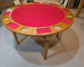 Very cool folding poker table!