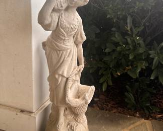 A pair of statues