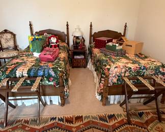 Pair of twin beds
