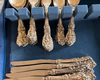 Richelieu Pattern by International Sterling Silver - Sterling cutlery set