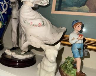 figurines and a Puppy!