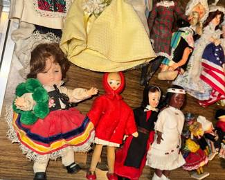 Lots of foreign dolls looking for good homes!